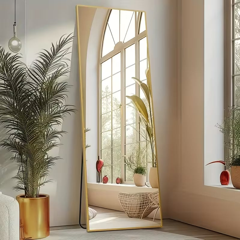 Aurora Arched Full-Length Floor Mirror