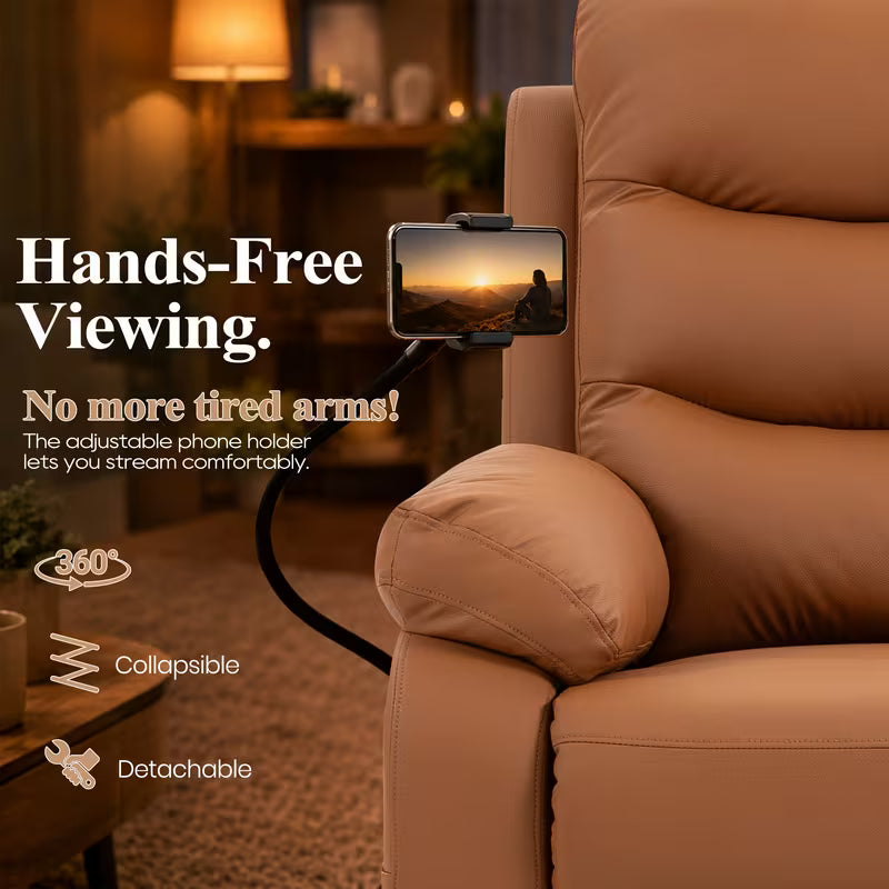 Rowan Console Reclining Loveseat with Cup Holders