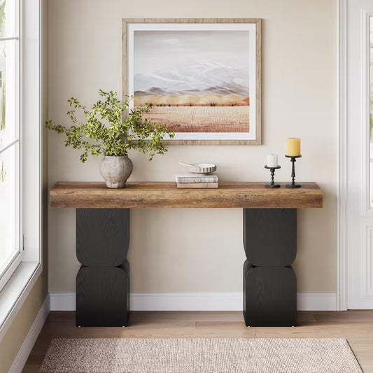 Foundry 63" Industrial Console Table - Sennfield Furniture