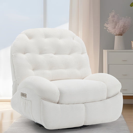 Marlow Rocking Recliner - Beige