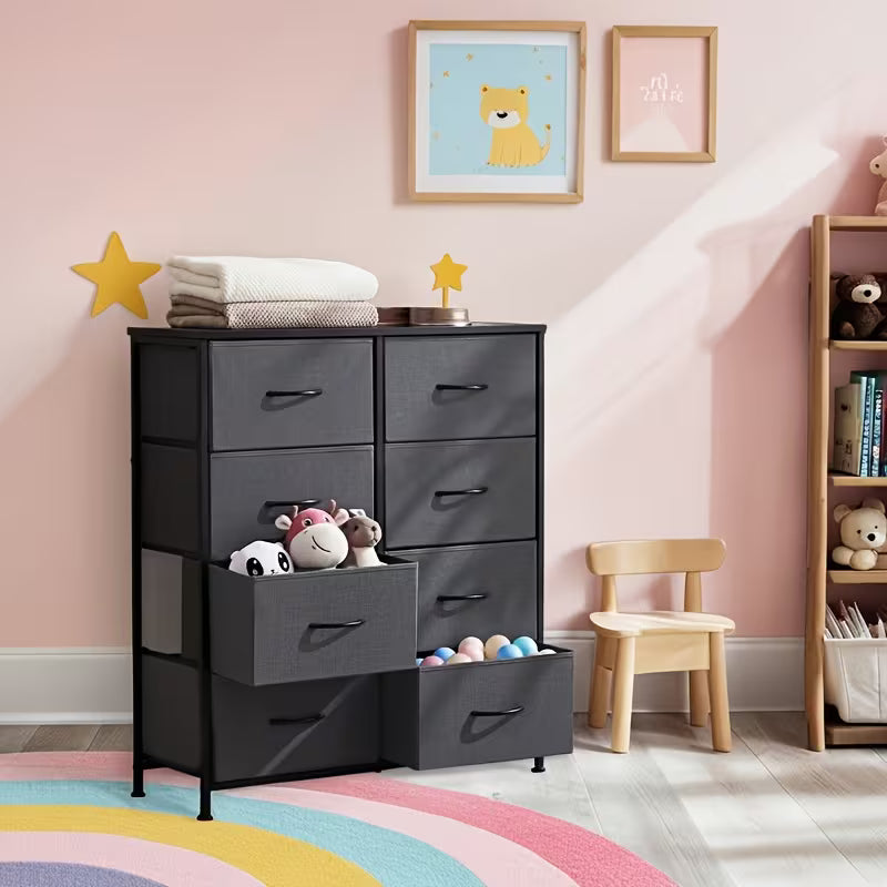 Holt 8-Drawer Fabric Storage Chest