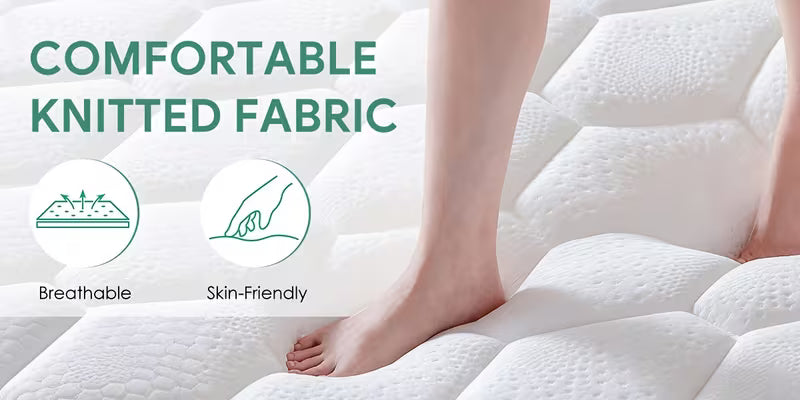 Haven Hybrid Memory Foam Mattress with Pocket Springs