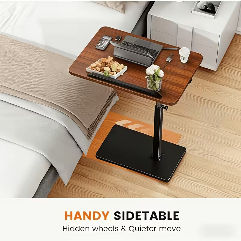 Pivot Adjustable Height Swivel Laptop & TV Tray Table