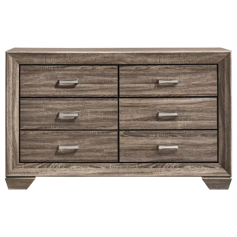 Oatfield 5-Piece Queen Bedroom Set in Washed Taupe