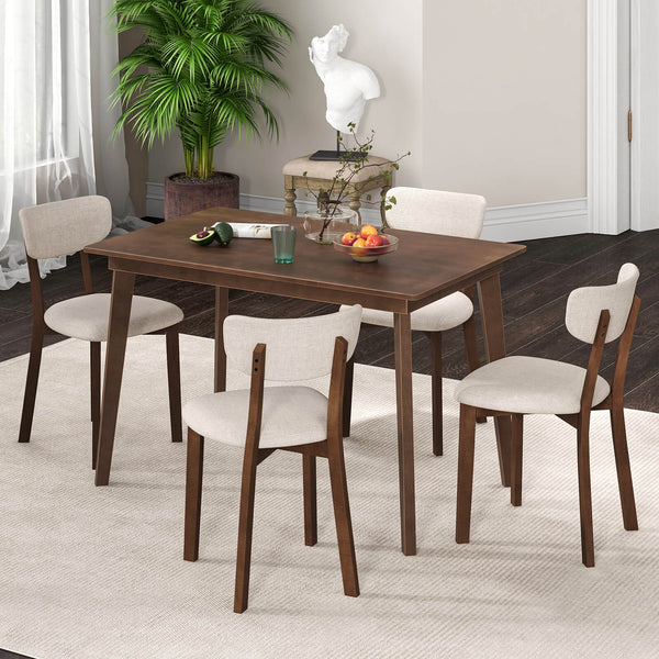 Sennfield Furniture Wren 5-Piece Mid-Century Dining Set