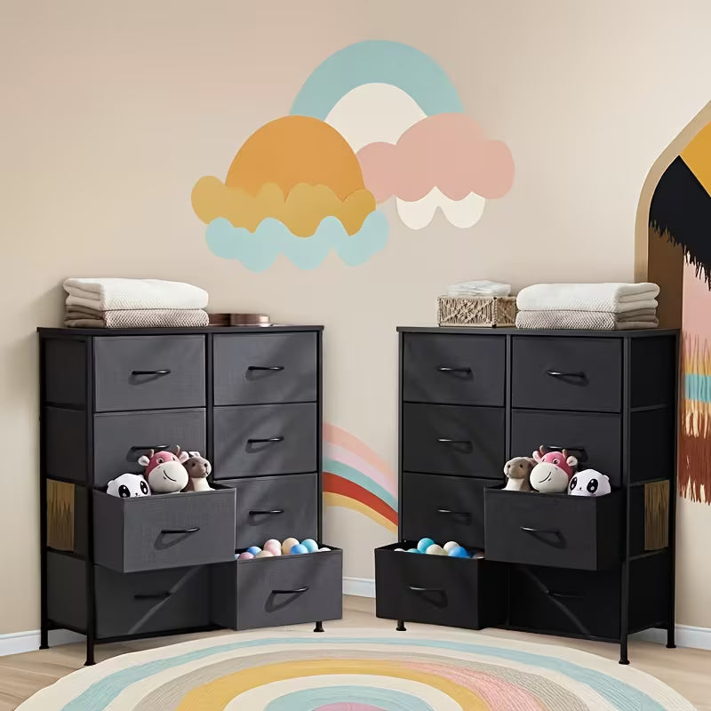 Holt 8-Drawer Fabric Storage Chest