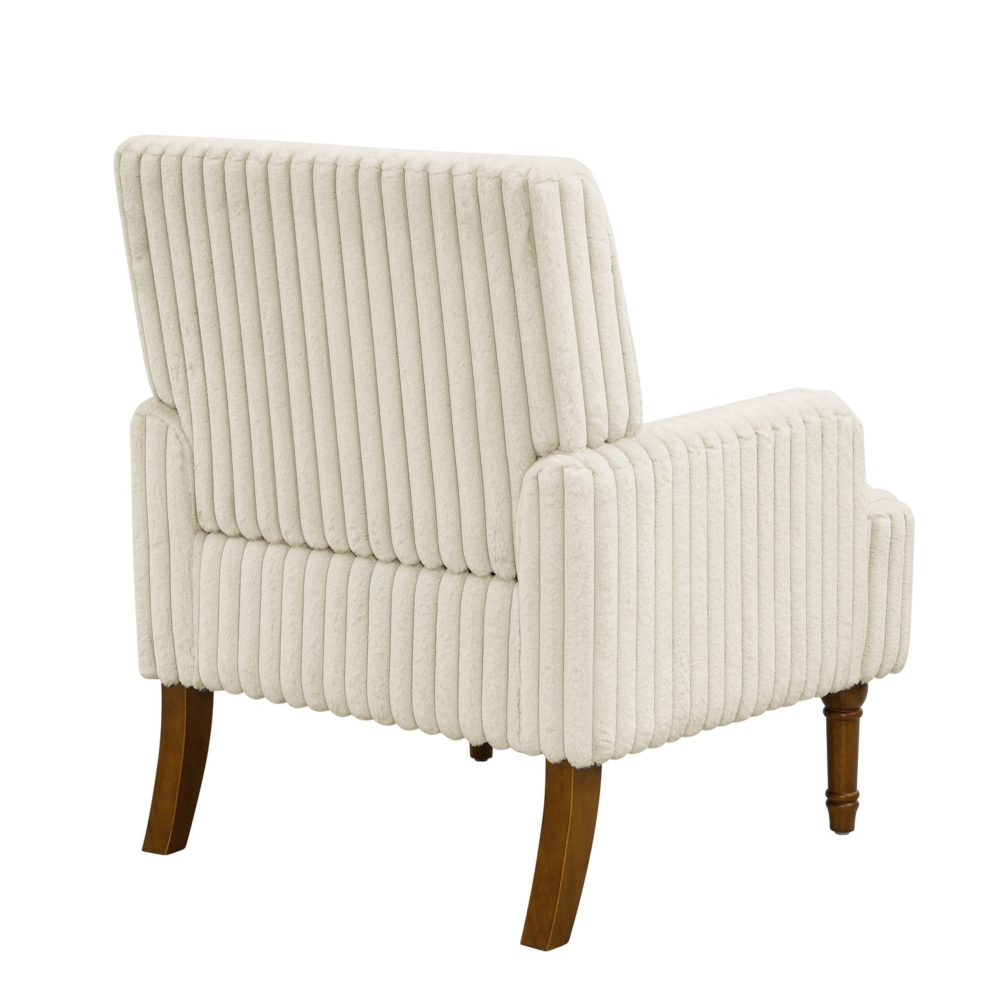 Corvina Wide Wale Corduroy Wingback Accent Chair