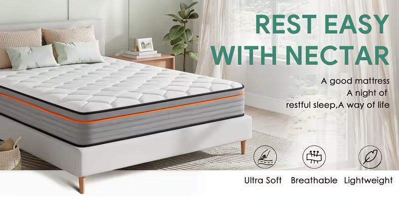 Haven Hybrid Memory Foam Mattress with Pocket Springs