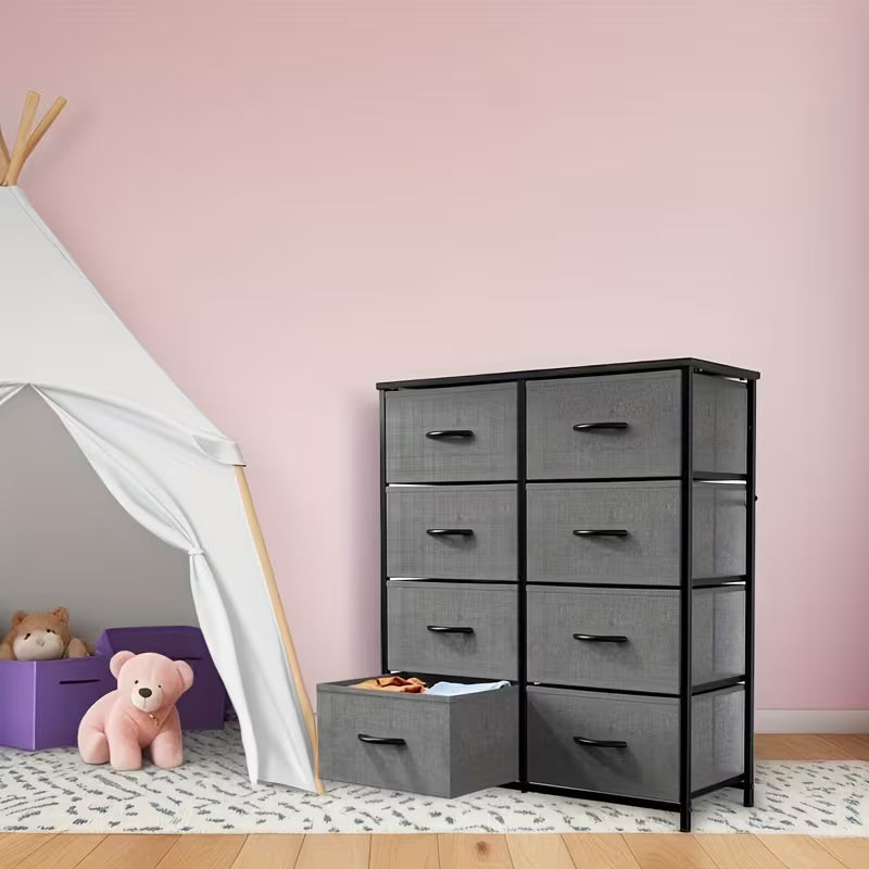 Holt 8-Drawer Fabric Storage Chest